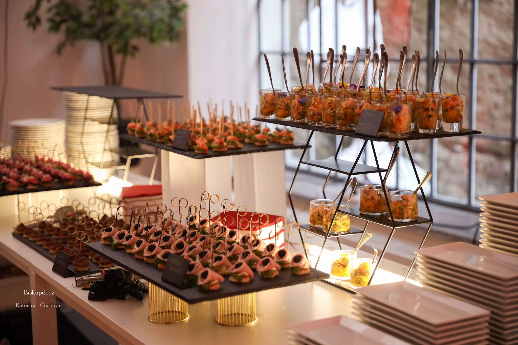 Servírovaný catering