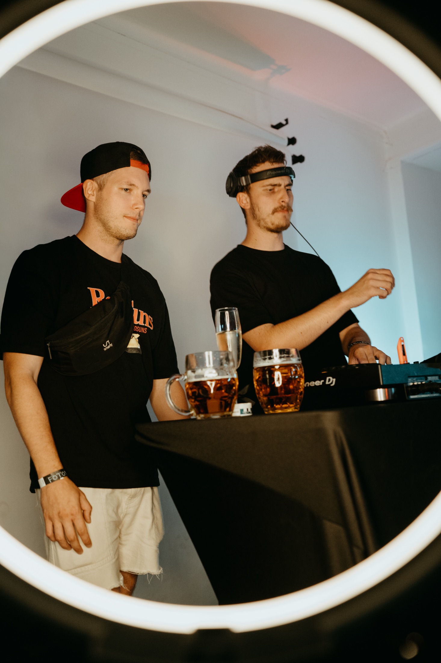 DJ setup